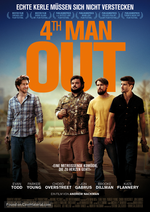 Fourth Man Out - German Movie Poster