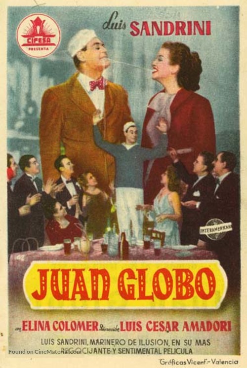 Juan Globo - Spanish Movie Poster