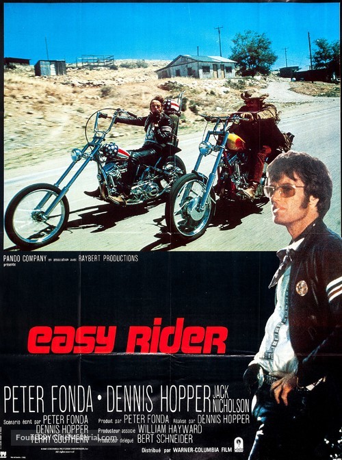 Easy Rider - French Movie Poster