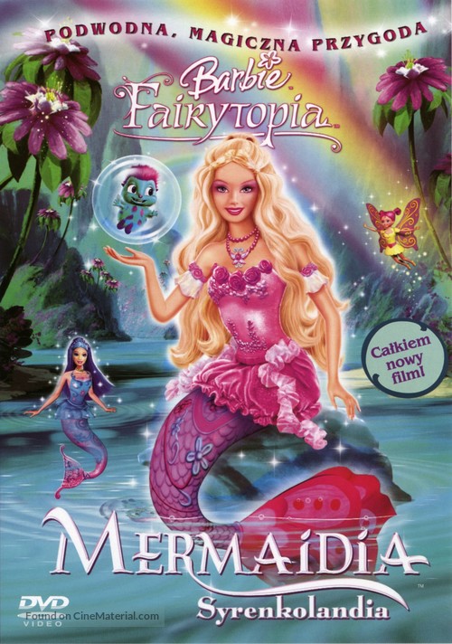 Barbie: Mermaidia - Polish DVD movie cover