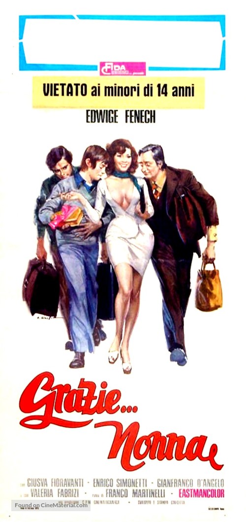 Grazie... nonna - Italian Movie Poster