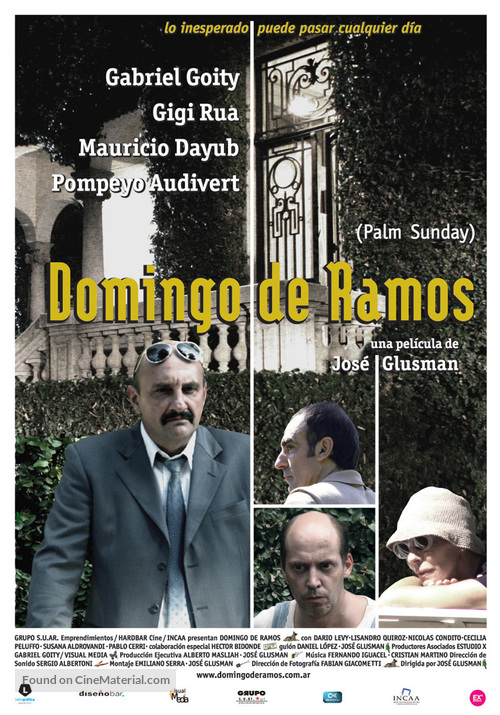 Domingo de ramos - Argentinian Movie Poster