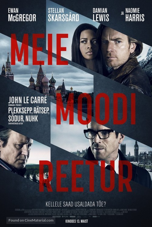 Our Kind of Traitor - Estonian Movie Poster