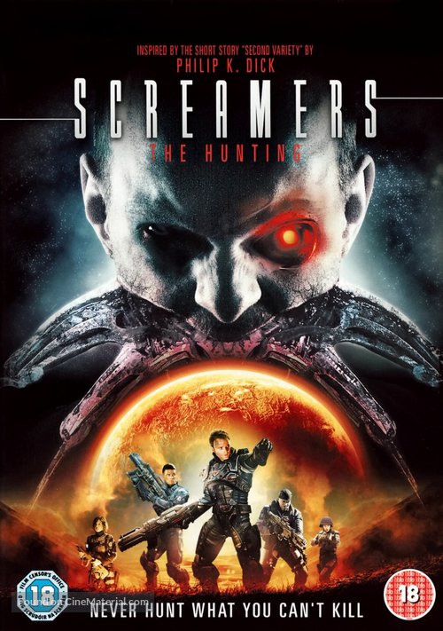Screamers: The Hunting - British DVD movie cover