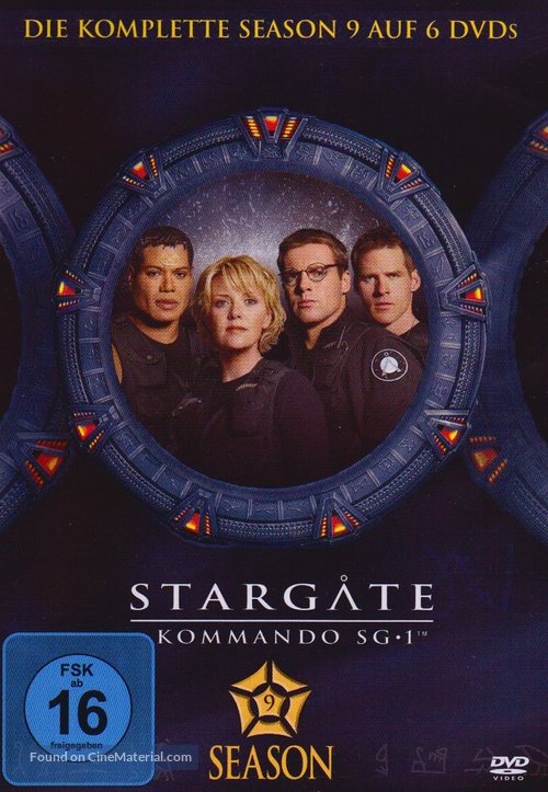 &quot;Stargate SG-1&quot; - German DVD movie cover