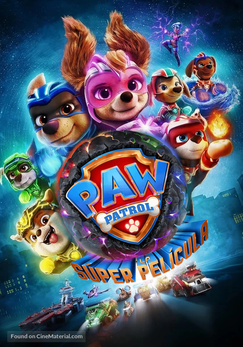 PAW Patrol: The Mighty Movie - Argentinian Movie Cover