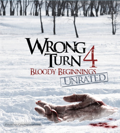 Wrong Turn 4 - Blu-Ray movie cover