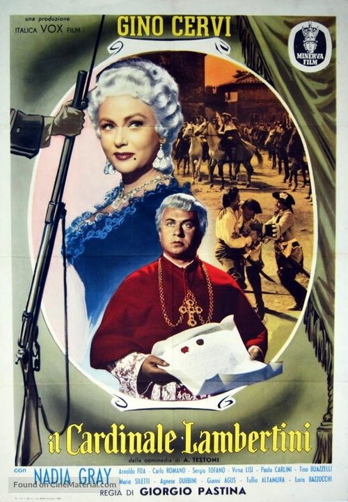 Il cardinale Lambertini - Italian Movie Poster