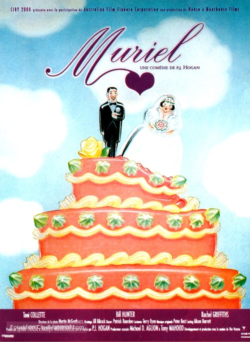 Muriel&#039;s Wedding - French Movie Poster