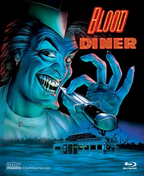 Blood Diner - German Blu-Ray movie cover