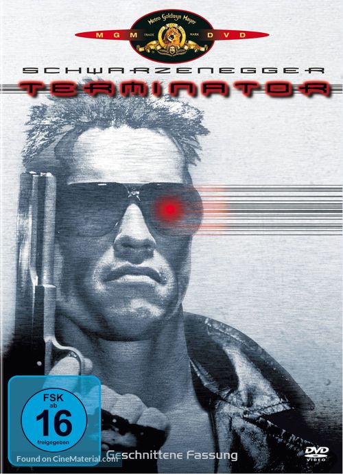 The Terminator - German Movie Cover