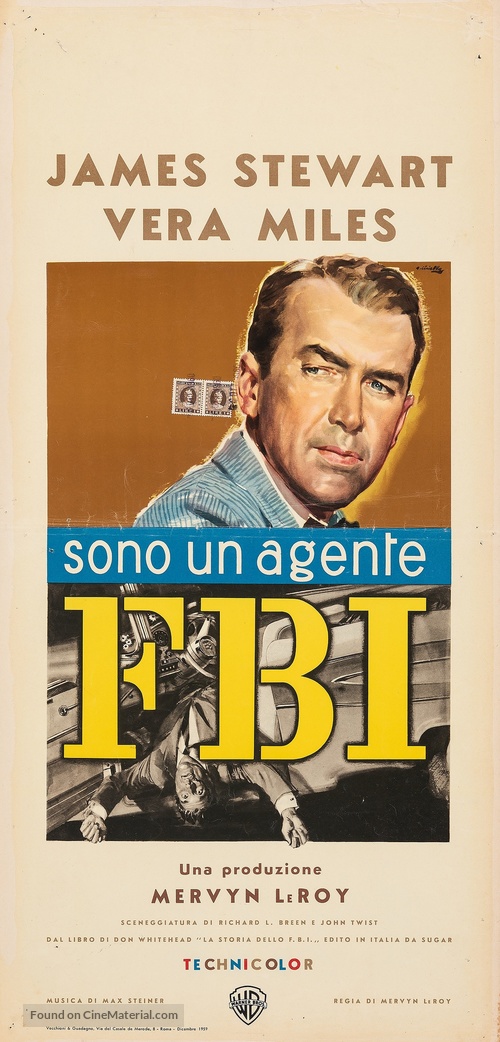 The FBI Story - Italian Movie Poster