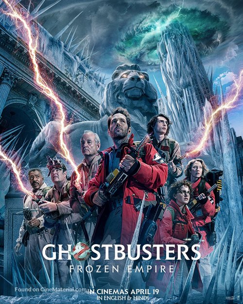 Ghostbusters: Frozen Empire - Indian Movie Poster