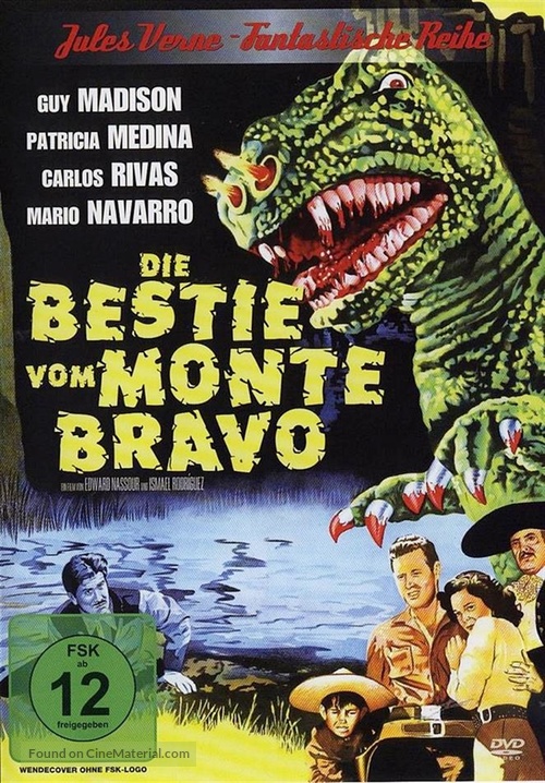 The Beast of Hollow Mountain - German DVD movie cover