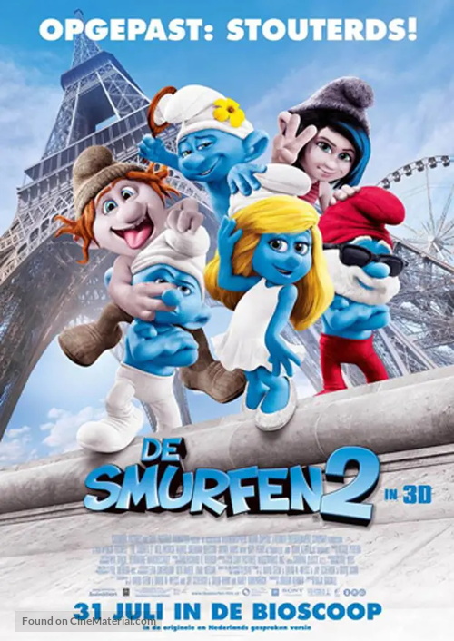 The Smurfs 2 - Dutch Movie Poster