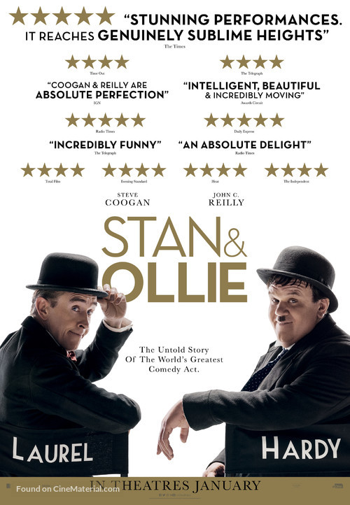 Stan &amp; Ollie - Canadian Movie Poster