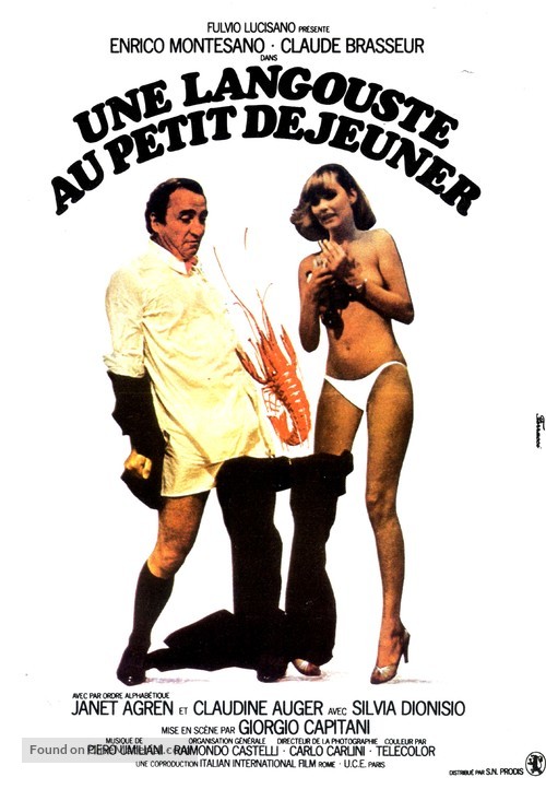 Aragosta a colazione - French Movie Poster