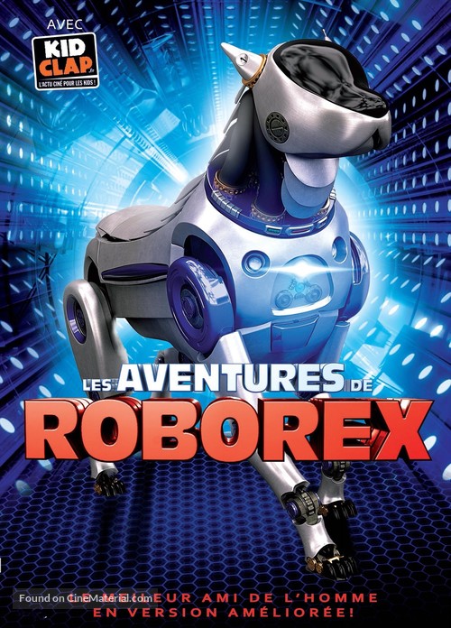 The Adventures of RoboRex - French DVD movie cover