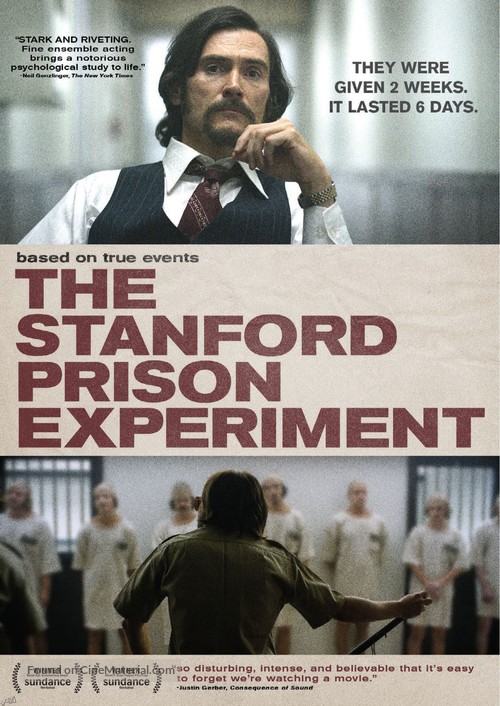 The Stanford Prison Experiment - Movie Cover