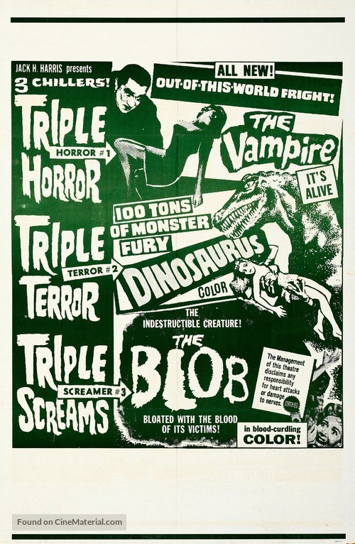 The Vampire - Combo movie poster