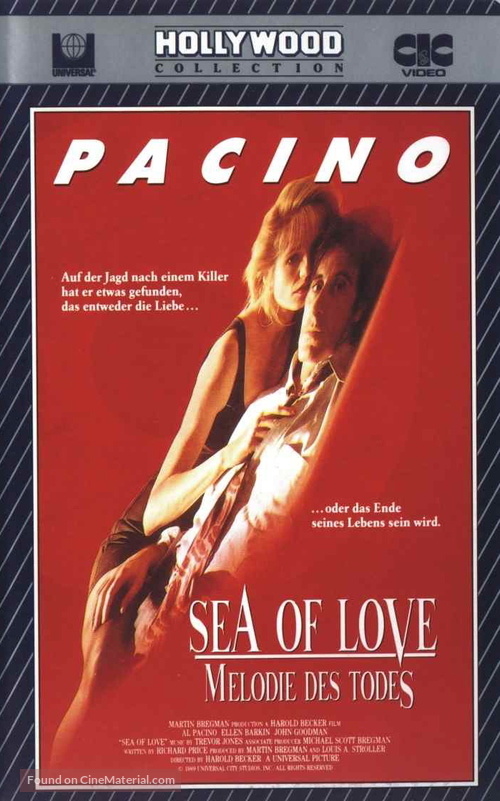 Sea of Love - German Movie Cover