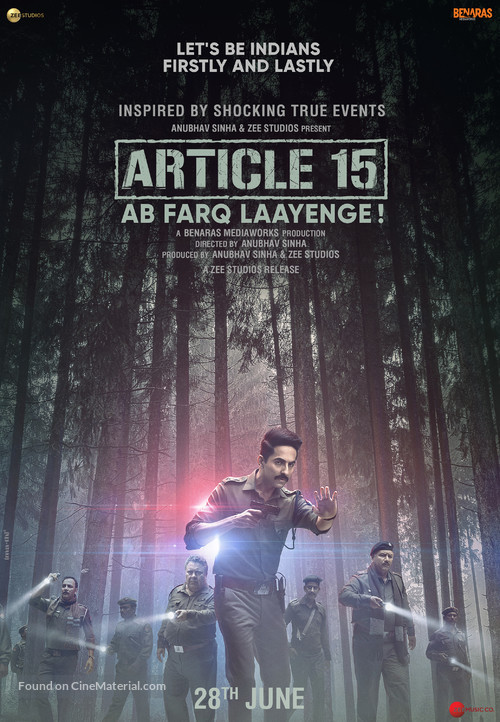 Article 15 - Indian Movie Poster