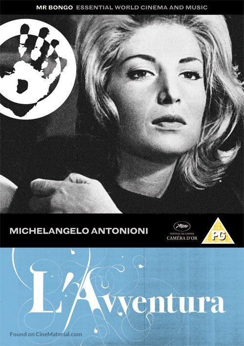 L&#039;avventura - British DVD movie cover