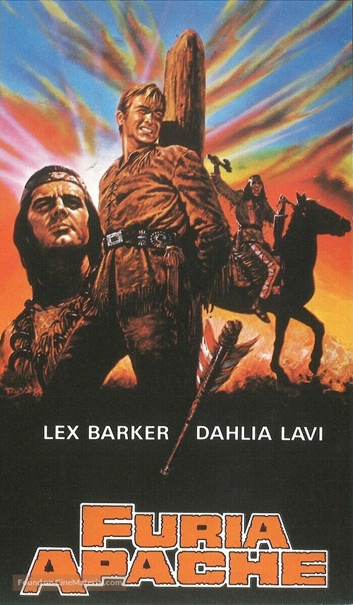 Old Shatterhand - Spanish VHS movie cover
