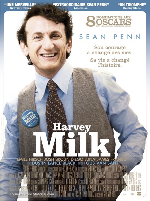 Milk - French Movie Poster