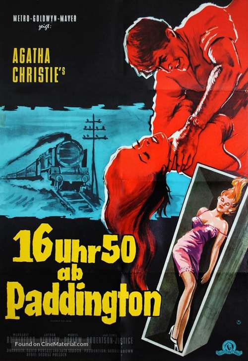 Murder She Said - German Movie Poster