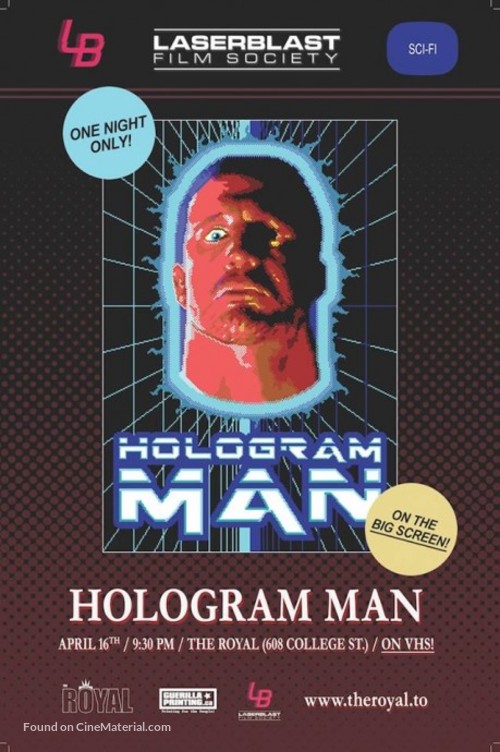 Hologram Man - Canadian Movie Poster