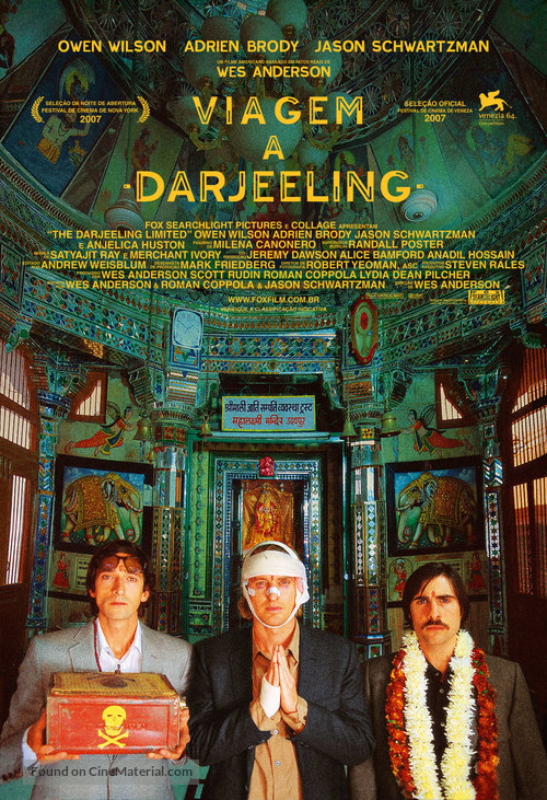 The Darjeeling Limited - Brazilian Movie Poster