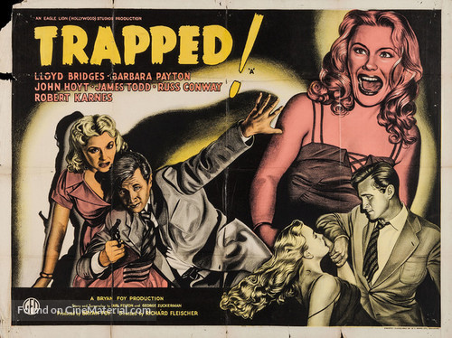 Trapped - British Movie Poster
