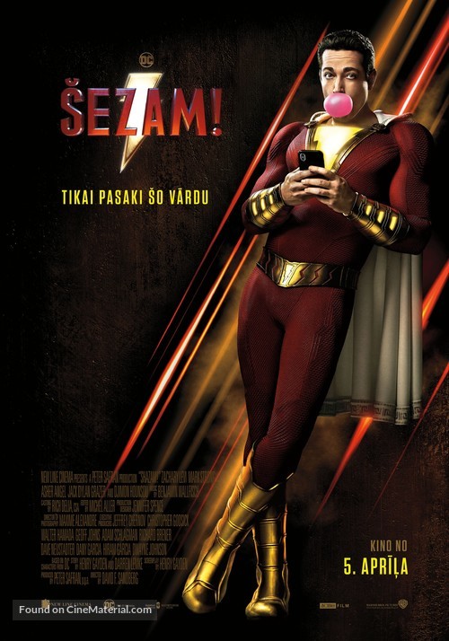Shazam! - Latvian Movie Poster