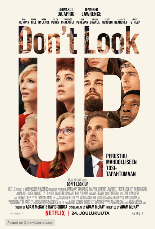 Don&#039;t Look Up - Finnish Movie Poster