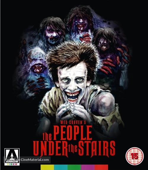 The People Under The Stairs - British Blu-Ray movie cover