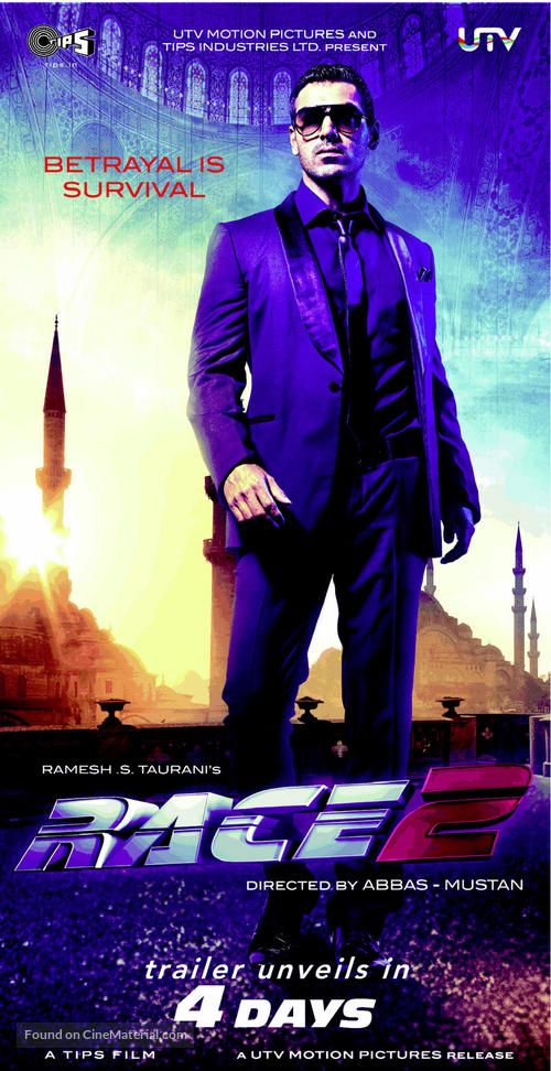 Race 2 - Indian Movie Poster