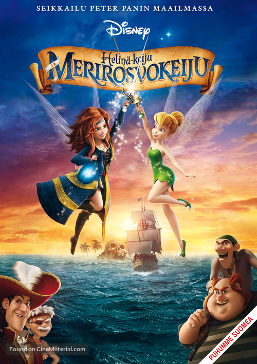 The Pirate Fairy - Finnish DVD movie cover
