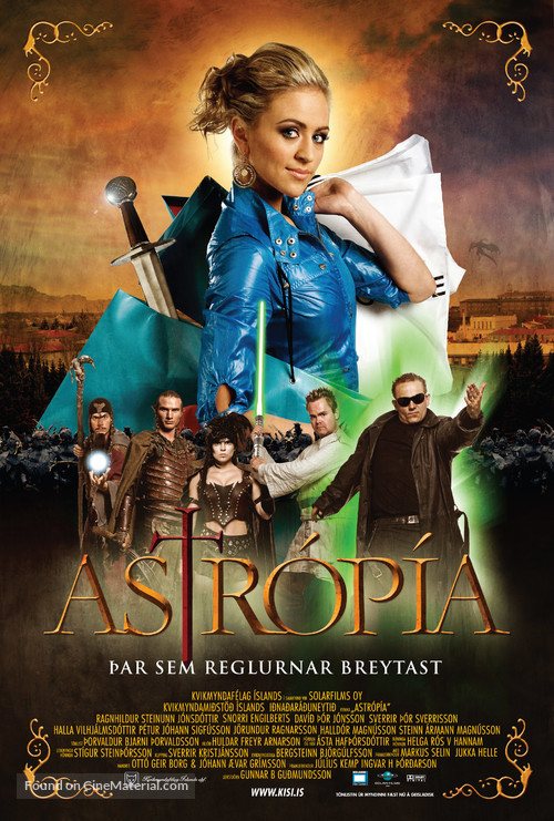 Astr&oacute;p&iacute;a - Icelandic Movie Poster