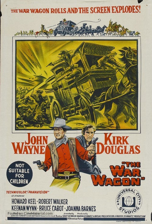 The War Wagon - Australian Movie Poster