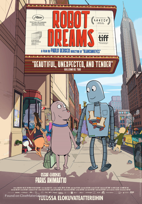 Robot Dreams - Finnish Movie Poster