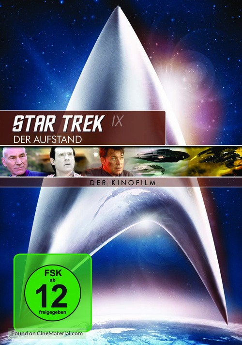 Star Trek: Insurrection - German Movie Cover