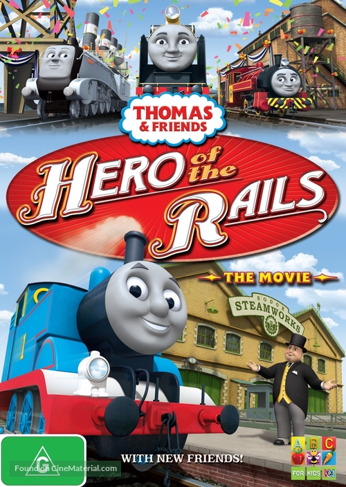 Thomas &amp; Friends: Hero of the Rails - Australian Movie Cover