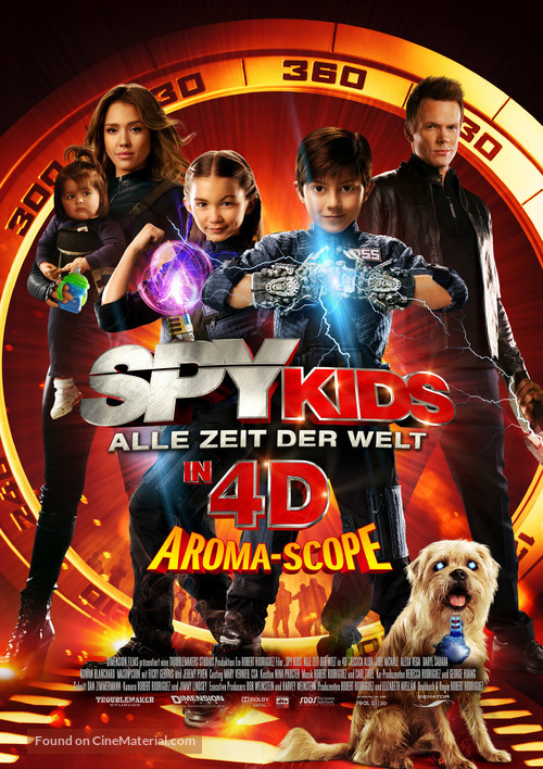 Spy Kids: All the Time in the World in 4D - German Movie Poster