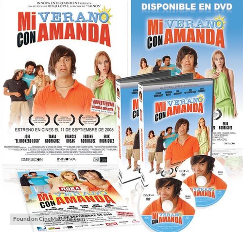 Mi verano con Amanda - Puerto Rican Video release movie poster