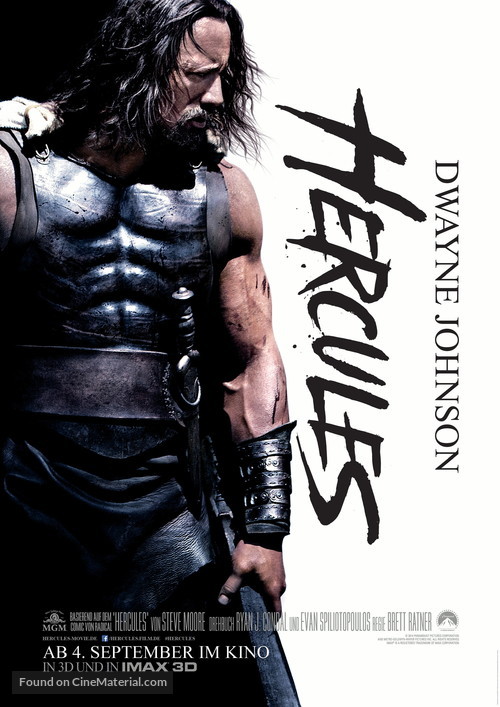 Hercules - German Movie Poster