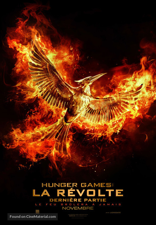 The Hunger Games: Mockingjay - Part 2 - Canadian Movie Poster