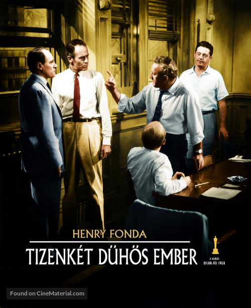 12 Angry Men - Hungarian Movie Poster