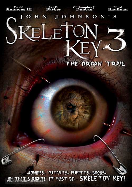 Skeleton Key 3: The Organ Trail - DVD movie cover