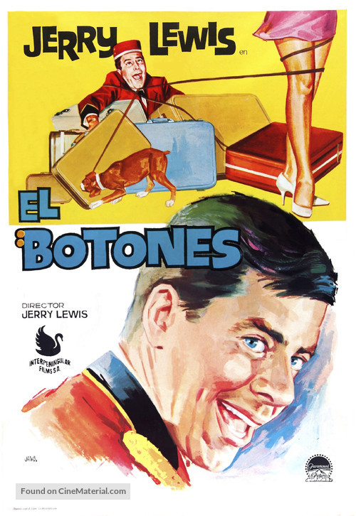 The Bellboy - Spanish Movie Poster
